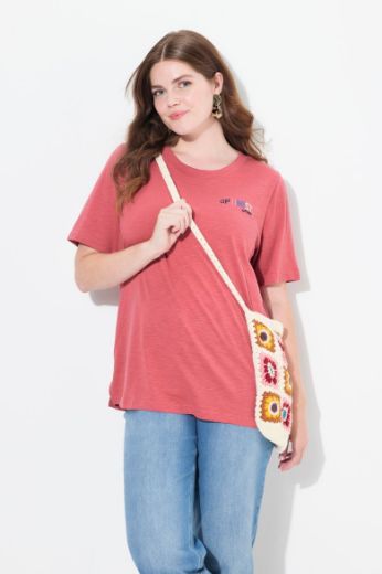 Moda za polnejše Majica kratkih rukava plus velikost, xxl, Ulla Popken in Johann Popken (JP1880)