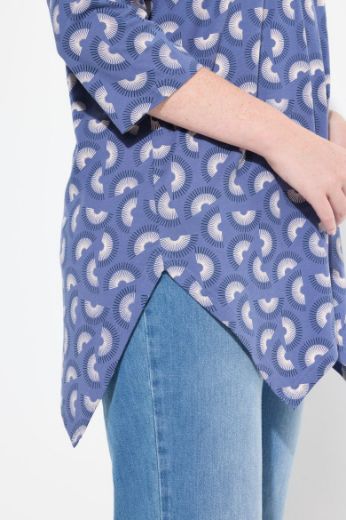 Moda za polnejše Majica 3/4 rukava A kroja plus velikost, xxl, Ulla Popken in Johann Popken (JP1880)