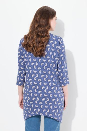 Moda za polnejše Majica 3/4 rukava A kroja plus velikost, xxl, Ulla Popken in Johann Popken (JP1880)