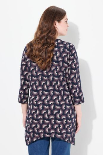 Moda za polnejše Majica 3/4 rukava A kroja plus velikost, xxl, Ulla Popken in Johann Popken (JP1880)