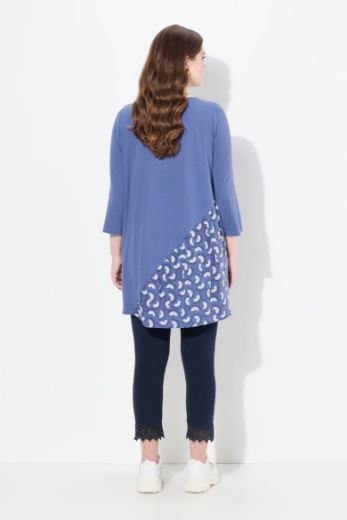 Moda za polnejše Majica 3/4 rukava A kroja plus velikost, xxl, Ulla Popken in Johann Popken (JP1880)