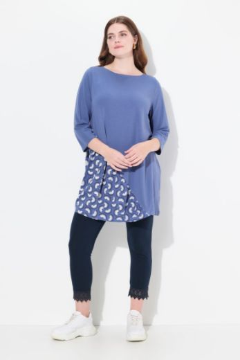 Moda za polnejše Majica 3/4 rukava A kroja plus velikost, xxl, Ulla Popken in Johann Popken (JP1880)