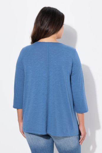 Moda za polnejše Majica 3/4 rukava A kroja plus velikost, xxl, Ulla Popken in Johann Popken (JP1880)