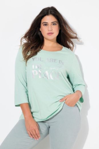 Moda za polnejše Majica 3/4 rukava A kroja plus velikost, xxl, Ulla Popken in Johann Popken (JP1880)
