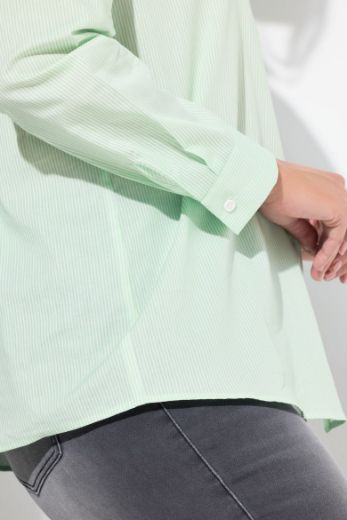 Moda za polnejše Košulja dugih rukava na pruge plus velikost, xxl, Ulla Popken in Johann Popken (JP1880)