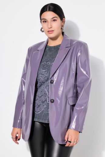 Moda za polnejše Sako imitacija kože plus velikost, xxl, Ulla Popken in Johann Popken (JP1880)