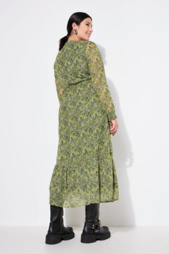 Moda za polnejše Haljina maxi cvjetnog uzorka plus velikost, xxl, Ulla Popken in Johann Popken (JP1880)