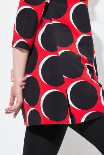 Moda za polnejše Majica 3/4 rukava A kroja plus velikost, xxl, Ulla Popken in Johann Popken (JP1880)