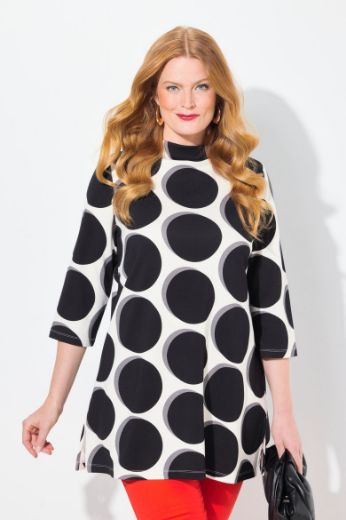 Moda za polnejše Majica 3/4 rukava A kroja plus velikost, xxl, Ulla Popken in Johann Popken (JP1880)