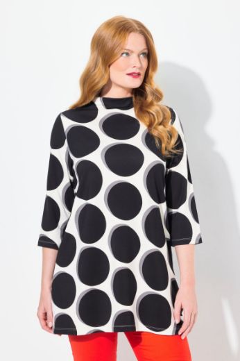 Moda za polnejše Majica 3/4 rukava A kroja plus velikost, xxl, Ulla Popken in Johann Popken (JP1880)