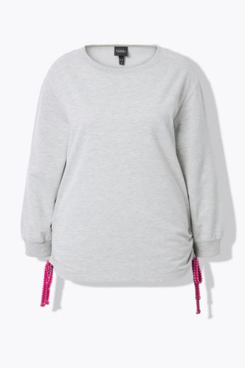 Moda za polnejše Majica dugih rukava okruglog ovratnika plus velikost, xxl, Ulla Popken in Johann Popken (JP1880)