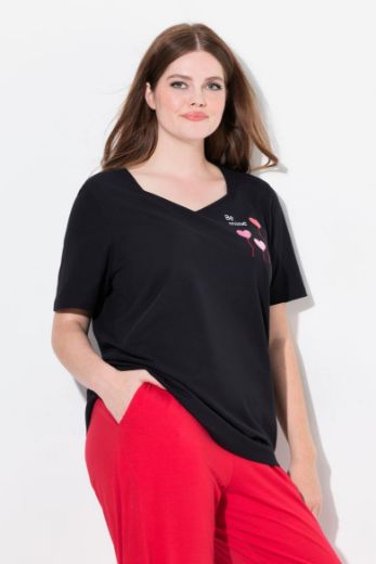 Moda za polnejše Pidžama gornji dio kratkih rukava plus velikost, xxl, Ulla Popken in Johann Popken (JP1880)