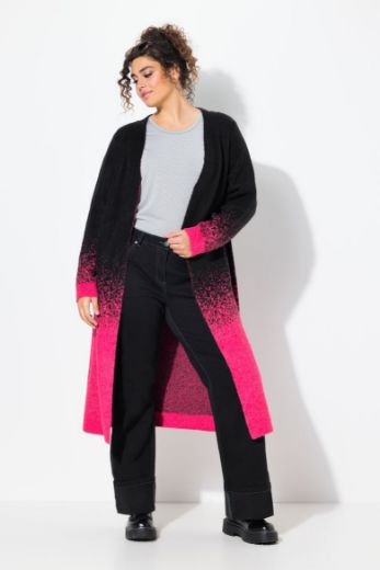 Moda za polnejše Kardigan dugih rukava duži kroj plus velikost, xxl, Ulla Popken in Johann Popken (JP1880)