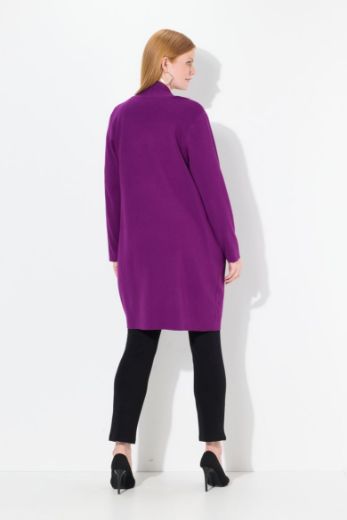 Moda za polnejše Kardigan dugi model s džepovima plus velikost, xxl, Ulla Popken in Johann Popken (JP1880)