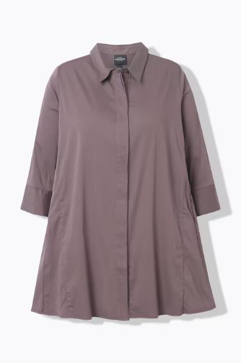 Moda za polnejše Košulja A kroja 3/4 rukavi plus velikost, xxl, Ulla Popken in Johann Popken (JP1880)