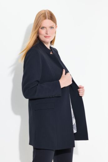Moda za polnejše Sako duži model povišenog ovratnika plus velikost, xxl, Ulla Popken in Johann Popken (JP1880)