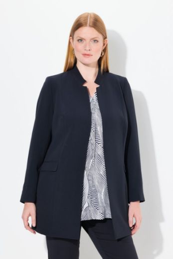Moda za polnejše Sako duži model povišenog ovratnika plus velikost, xxl, Ulla Popken in Johann Popken (JP1880)