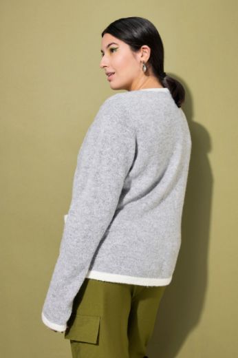 Moda za polnejše Kardigan plus velikost, xxl, Ulla Popken in Johann Popken (JP1880)