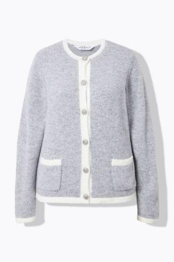Moda za polnejše Kardigan plus velikost, xxl, Ulla Popken in Johann Popken (JP1880)