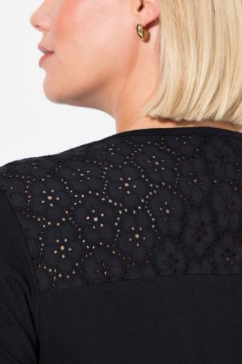 Moda za polnejše Spavaćica 3/4 rukava s gumbićima plus velikost, xxl, Ulla Popken in Johann Popken (JP1880)