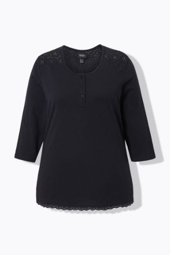 Moda za polnejše Pidžama dugih rukava i dugih nogavica plus velikost, xxl, Ulla Popken in Johann Popken (JP1880)