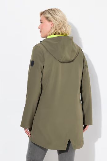 Moda za polnejše Jakna s kapuljačom vodootporna plus velikost, xxl, Ulla Popken in Johann Popken (JP1880)