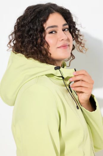 Moda za polnejše Jakna s kapuljačom vodootporna plus velikost, xxl, Ulla Popken in Johann Popken (JP1880)