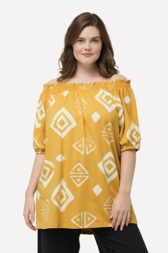 Moda za polnejše Majica kratkih rukava spuštenih ramena plus velikost, xxl, Ulla Popken in Johann Popken (JP1880)