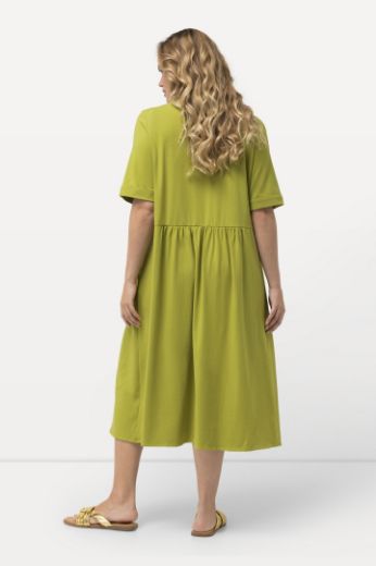 Moda za polnejše Haljina midi kratkih rukava okruglog izreza plus velikost, xxl, Ulla Popken in Johann Popken (JP1880)