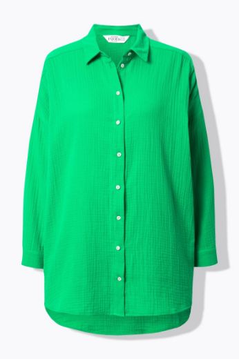 Moda za polnejše Bluza na kopčanje plus velikost, xxl, Ulla Popken in Johann Popken (JP1880)
