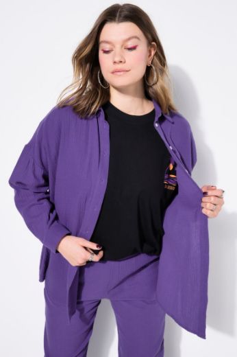 Moda za polnejše Bluza na kopčanje plus velikost, xxl, Ulla Popken in Johann Popken (JP1880)