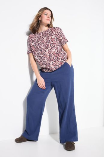 Moda za polnejše Hlače šireg kroja nogavica plus velikost, xxl, Ulla Popken in Johann Popken (JP1880)