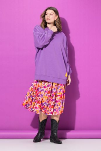 Moda za polnejše Majica dugih rukava duži model plus velikost, xxl, Ulla Popken in Johann Popken (JP1880)