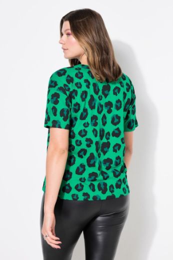 Moda za polnejše Košulja dugih rukava s leopard uzorkom plus velikost, xxl, Ulla Popken in Johann Popken (JP1880)