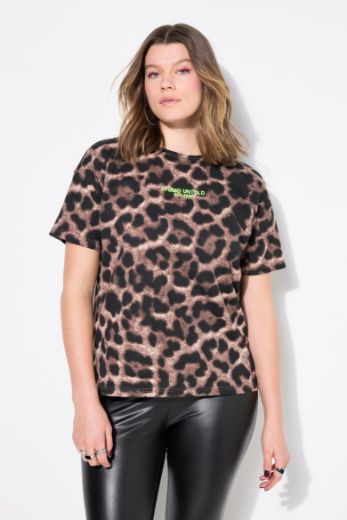 Moda za polnejše Košulja dugih rukava s leopard uzorkom plus velikost, xxl, Ulla Popken in Johann Popken (JP1880)
