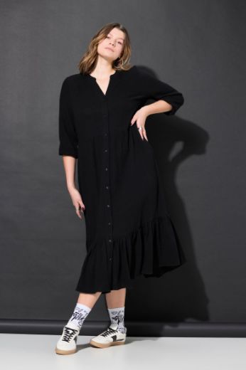 Moda za polnejše Haljina od muslina plus velikost, xxl, Ulla Popken in Johann Popken (JP1880)