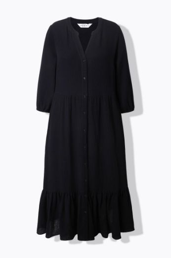 Moda za polnejše Haljina od muslina plus velikost, xxl, Ulla Popken in Johann Popken (JP1880)