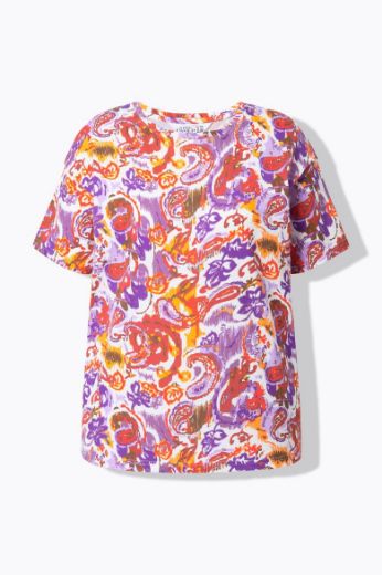 Moda za polnejše Majica kratkih rukava plus velikost, xxl, Ulla Popken in Johann Popken (JP1880)
