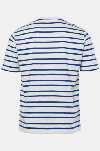 Moda za polnejše Majica kratkih rukava na pruge plus velikost, xxl, Ulla Popken in Johann Popken (JP1880)