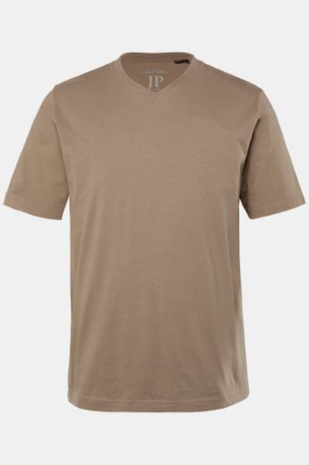 Moda za polnejše Majica Basic V ovratnik plus velikost, xxl, Ulla Popken in Johann Popken (JP1880)