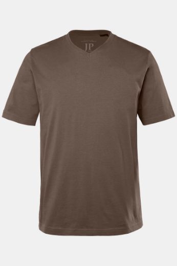 Moda za polnejše Majica Basic V ovratnik plus velikost, xxl, Ulla Popken in Johann Popken (JP1880)