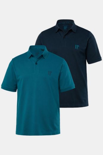 Moda za polnejše Majica Polo 2 komada plus velikost, xxl, Ulla Popken in Johann Popken (JP1880)