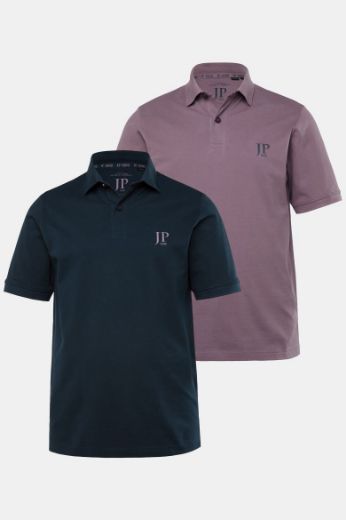 Moda za polnejše Majica Polo 2 komada plus velikost, xxl, Ulla Popken in Johann Popken (JP1880)