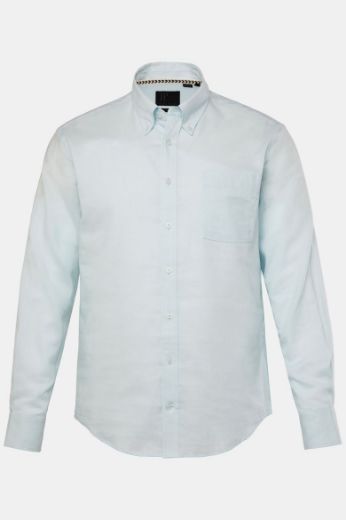 Moda za polnejše Košulja lanena dugih rukava plus velikost, xxl, Ulla Popken in Johann Popken (JP1880)