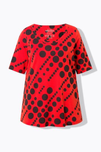 Moda za polnejše Majica kratkih rukava okruglog ovratnika plus velikost, xxl, Ulla Popken in Johann Popken (JP1880)