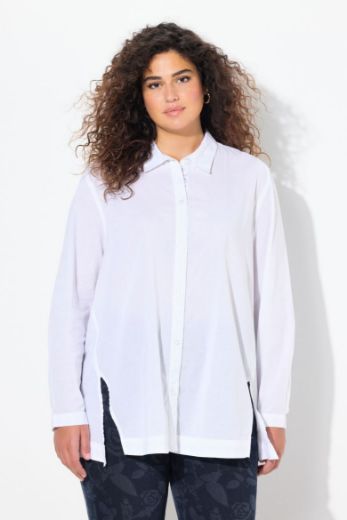 Moda za polnejše Košulja dugih rukava A kroja plus velikost, xxl, Ulla Popken in Johann Popken (JP1880)