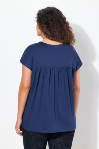 Moda za polnejše Majica kratkih rukava V ovratnika plus velikost, xxl, Ulla Popken in Johann Popken (JP1880)