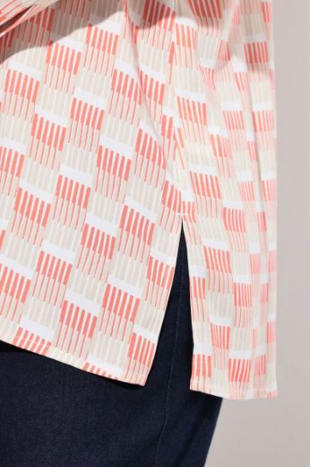 Moda za polnejše Bluza dugih rukava A kroja plus velikost, xxl, Ulla Popken in Johann Popken (JP1880)