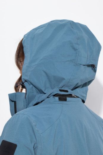 Moda za polnejše Jakna funkcionalna s kapuljačom plus velikost, xxl, Ulla Popken in Johann Popken (JP1880)