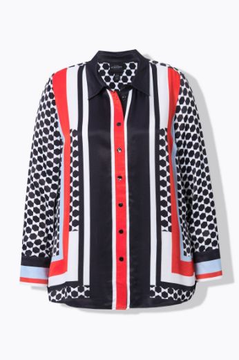 Moda za polnejše Bluza dugih rukava plus velikost, xxl, Ulla Popken in Johann Popken (JP1880)